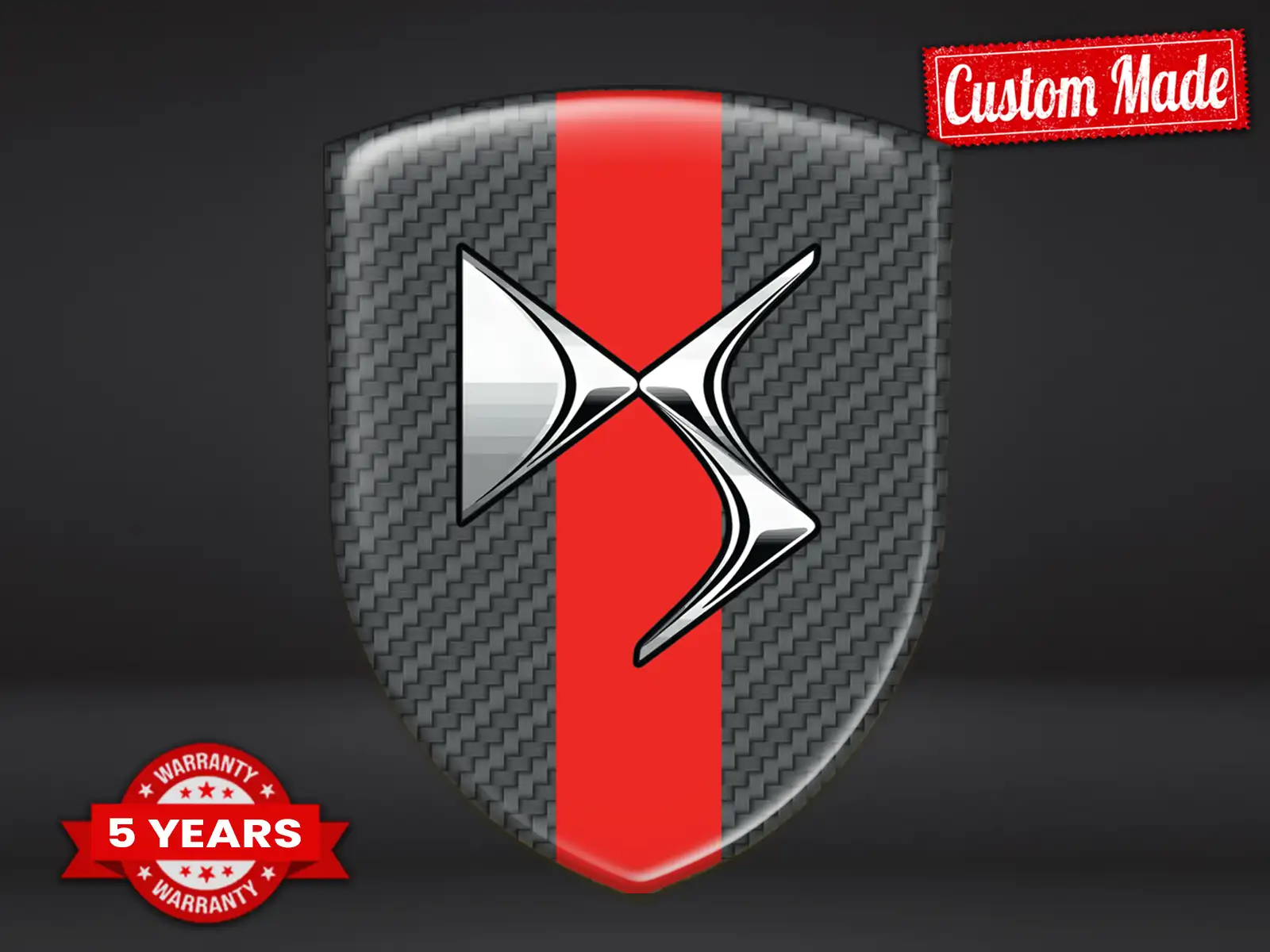 Citroen Autosticker Premium Stern Exklusiv Design